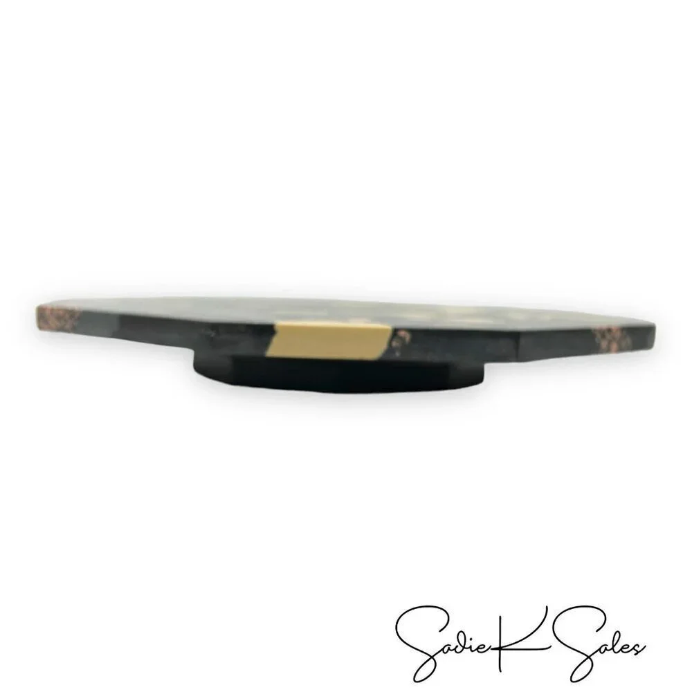 DVF for‎ Target Marble Stone Lazy Susan Serving Stand Diane Von Furstenberg